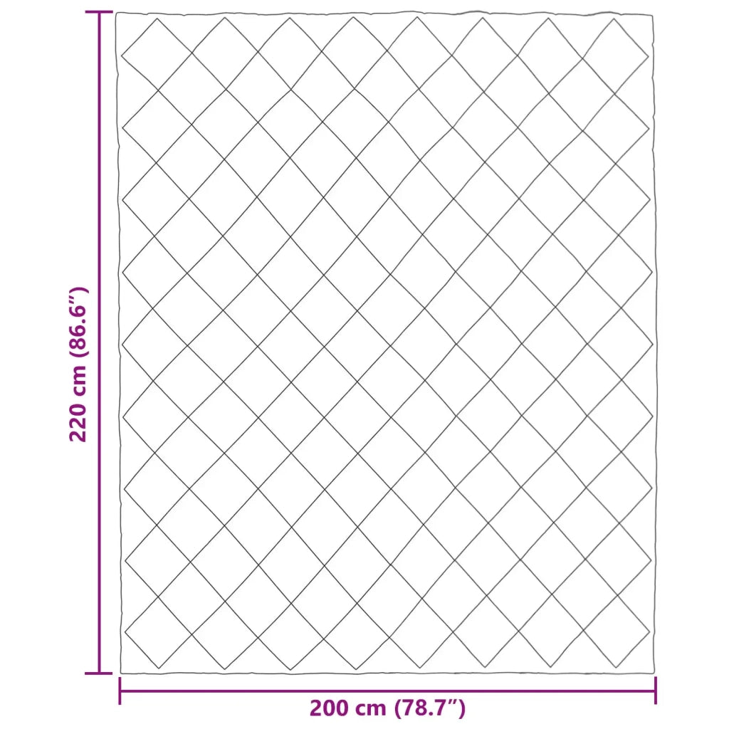 Piumone | Duvet Invernale Verde 200 x 220 cm Microfibra