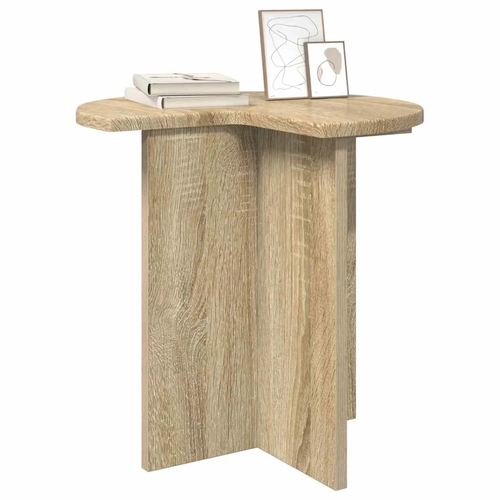 Tavolo laterale 2 pz Rovere Sonoma Ø 39 x 38 cm 8001084