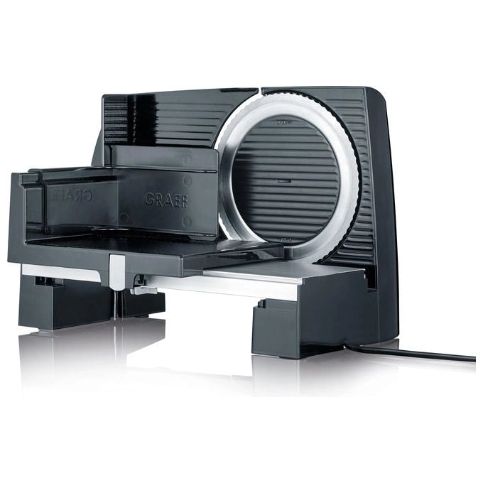 Graef S 10002 affettatrice Elettrico 170 W Nero Alluminio