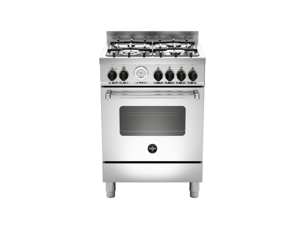 Bertazzoni La Germania Americana AMN664EXT cucina Elettrico Gas Acciaio inox A