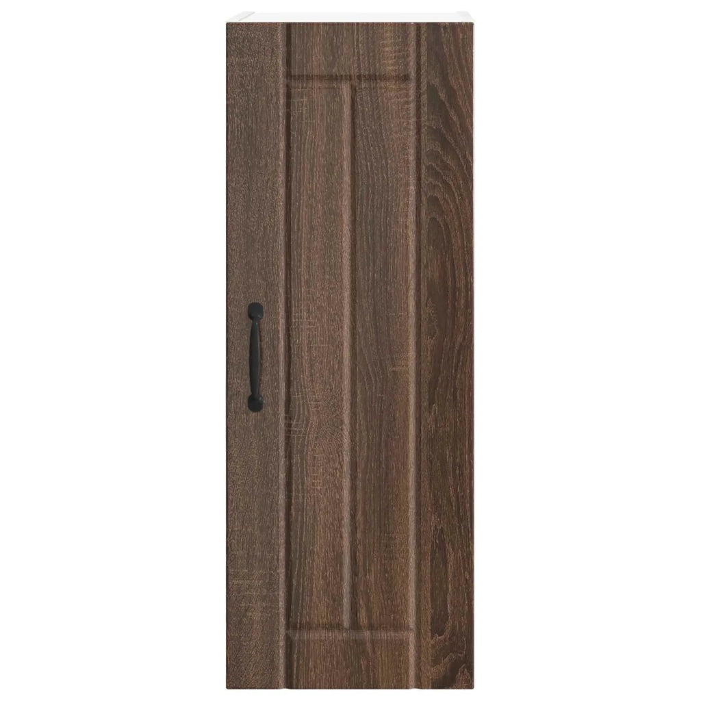 Mobile da cucina 2 pz-Set di 2 Armadio da cucina Rovere Marrone 30 x 31 x 80 cm 742088