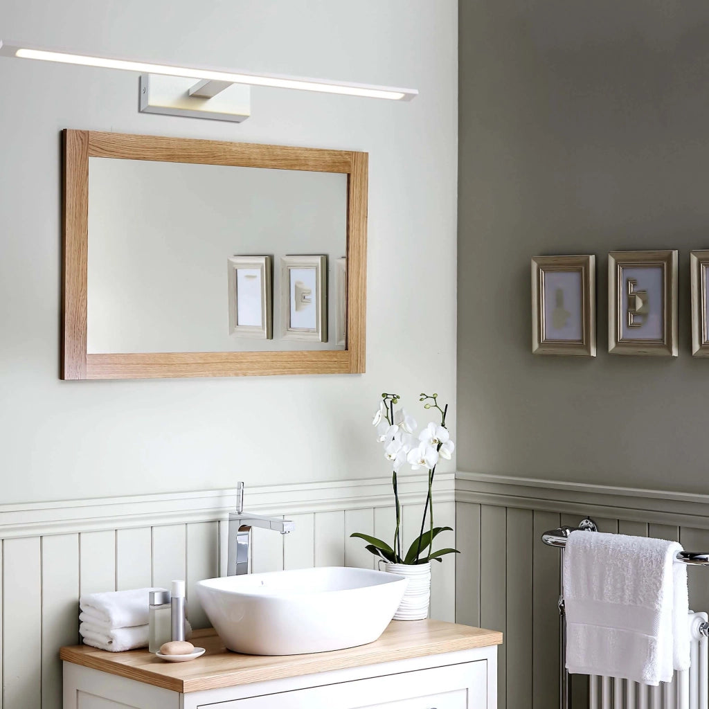 Applique Isla XXL bianca LED 32W 4000K IP44 Light Prestige