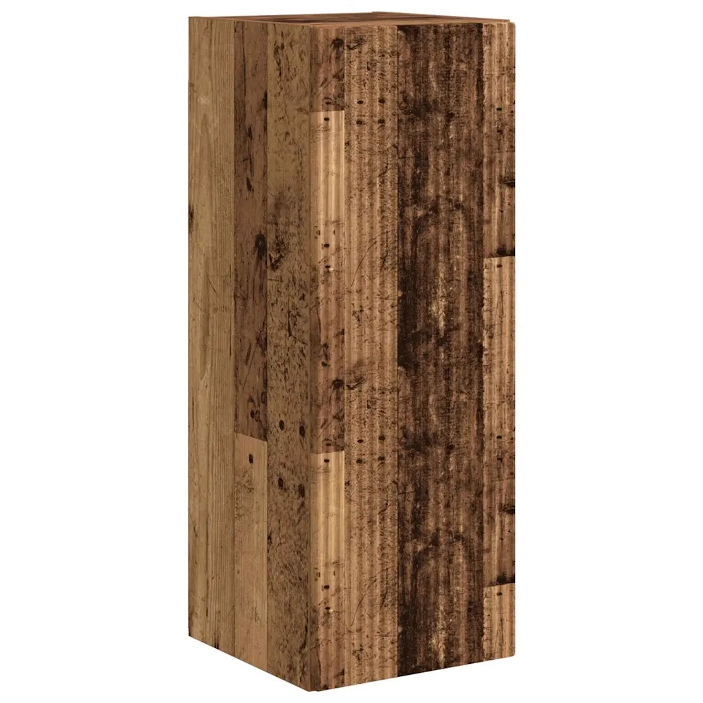 Mobile TV da parete Legno vecchio 30 x 31 x 80 cm 892305