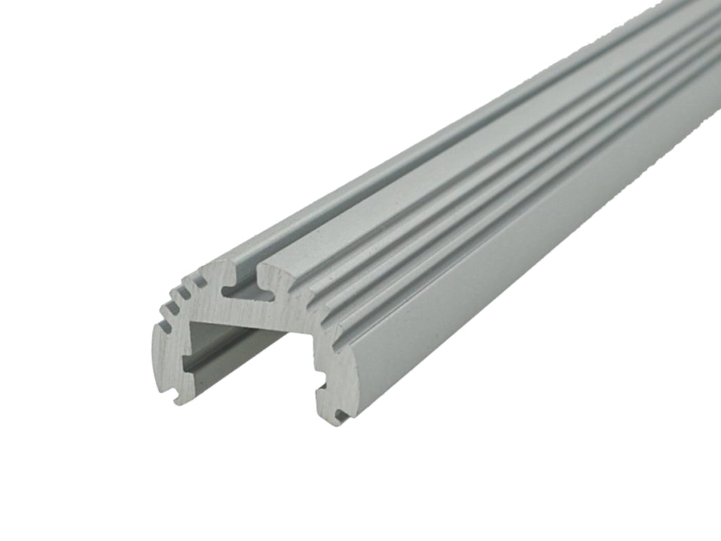 3 Metri Profilo Barra Alluminio Tondo Multiuso per Strip LED 5 Modalità di Montaggio
