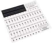 Etichetta per tastiera - Transparente - Etichetta per tastiera - Elettronica - Tasti - Piano - Cavi - Etichetta per note - Etichetta - Adatto per - 88/61/54/49/37 tastiera - 88 tasti - Tasti per piano