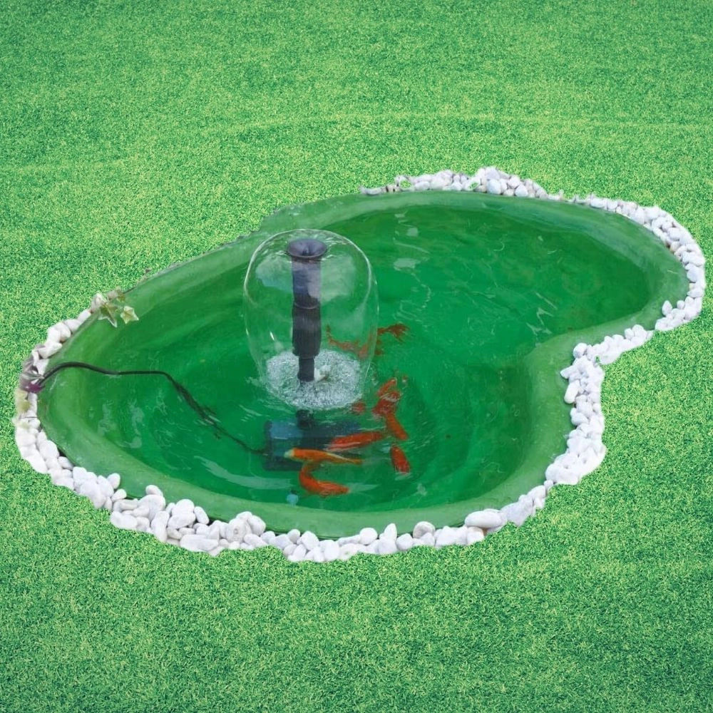 Laghetto giardino caldonazzo verde litri 120 dimensioni 110x78xh28