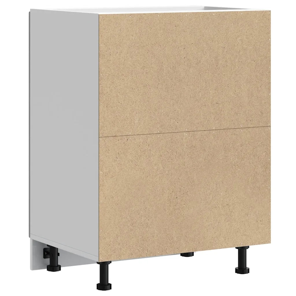 Mobile Base Lavello Lucca Grigio Sonoma in Legno Multistrato 853683