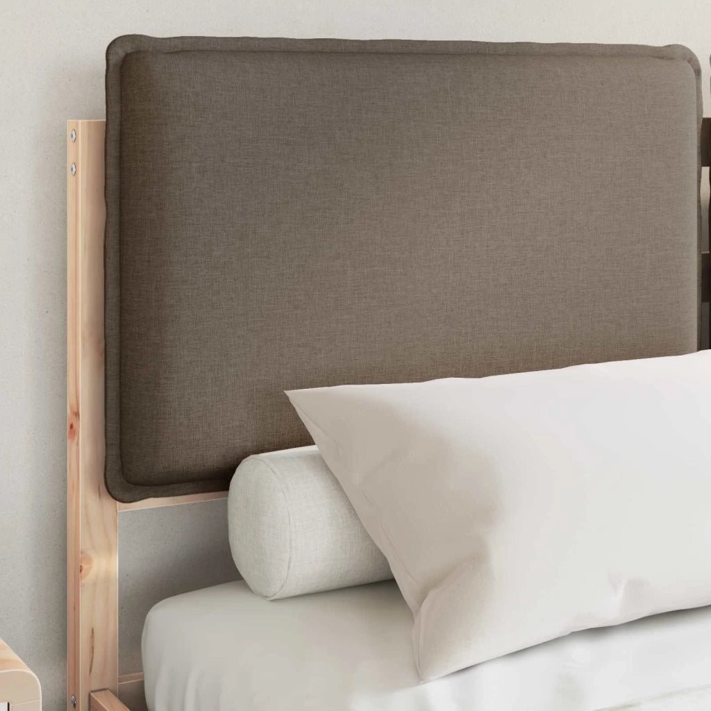 Letto con Testiera Rivestita Talpa 120 x 190 cm 877857