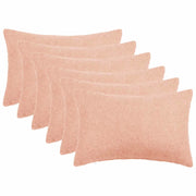 Federa 6 pcs HEERLEN Rosa 40 x 60 cm Bouclé 909236