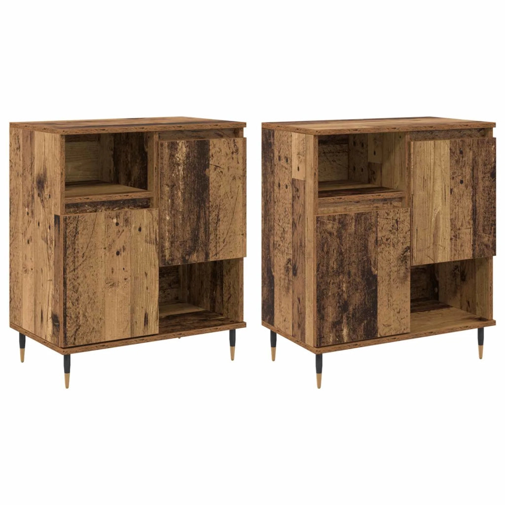 Credenza | Sideboards 2 pcs Legno vecchio