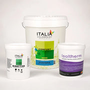 Ciclo trattamento muri antimuffa isoltherm fissativo bioattiva paintherm *** contenuto per 15 mq, confezione 1