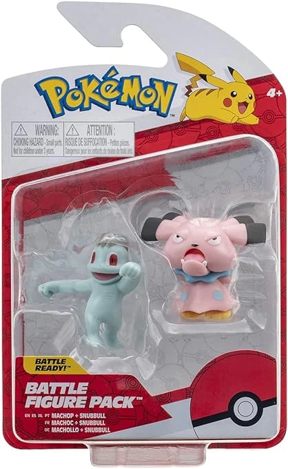 Pokemon PKW2634-Machop,Snubbul