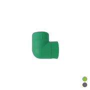 GOMITO LISCIO 90  °  FF IN POLIPROPILENE- Diam. 25  Grigio- DH- pezzi 1
