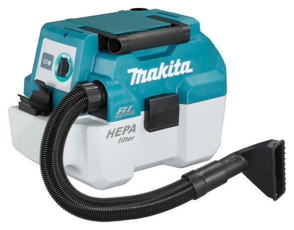Makita DVC750LZX1 Estrattore di Polvere a Batteria 7,5 L 55 W 6,7 kPa colore Blu Bianco