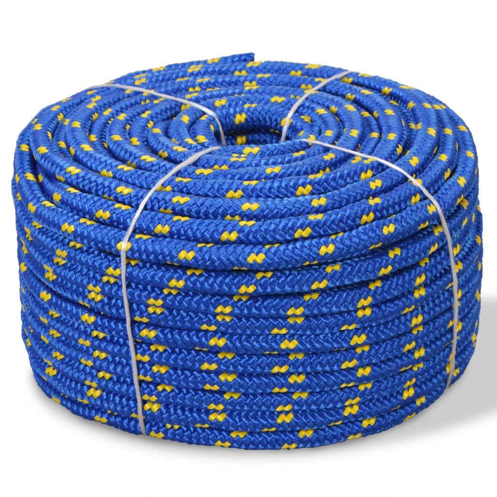 Corda per barca in polipropilene da 10 mm 250 m blu 02_0003324