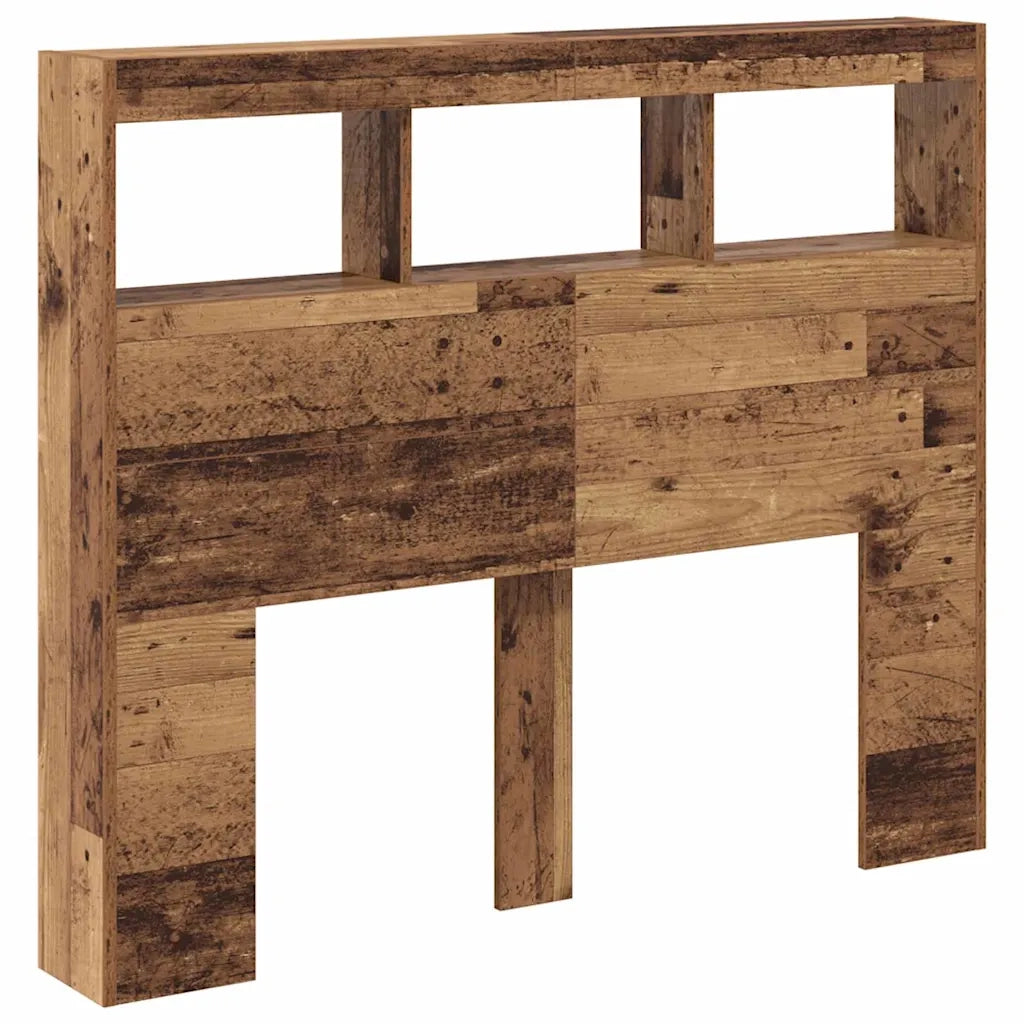Testiera-Testata-Testiera Decorativa Legno vecchio 120 x 17 x 102 cm Legno multistrato