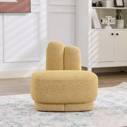POUF A FORMA DI CONIGLIO Giallo in tessuto