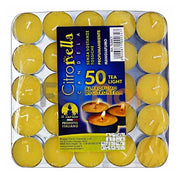 Citronella per zanzare e insetti confezione 50 pezzi candele Thea Light Nappi