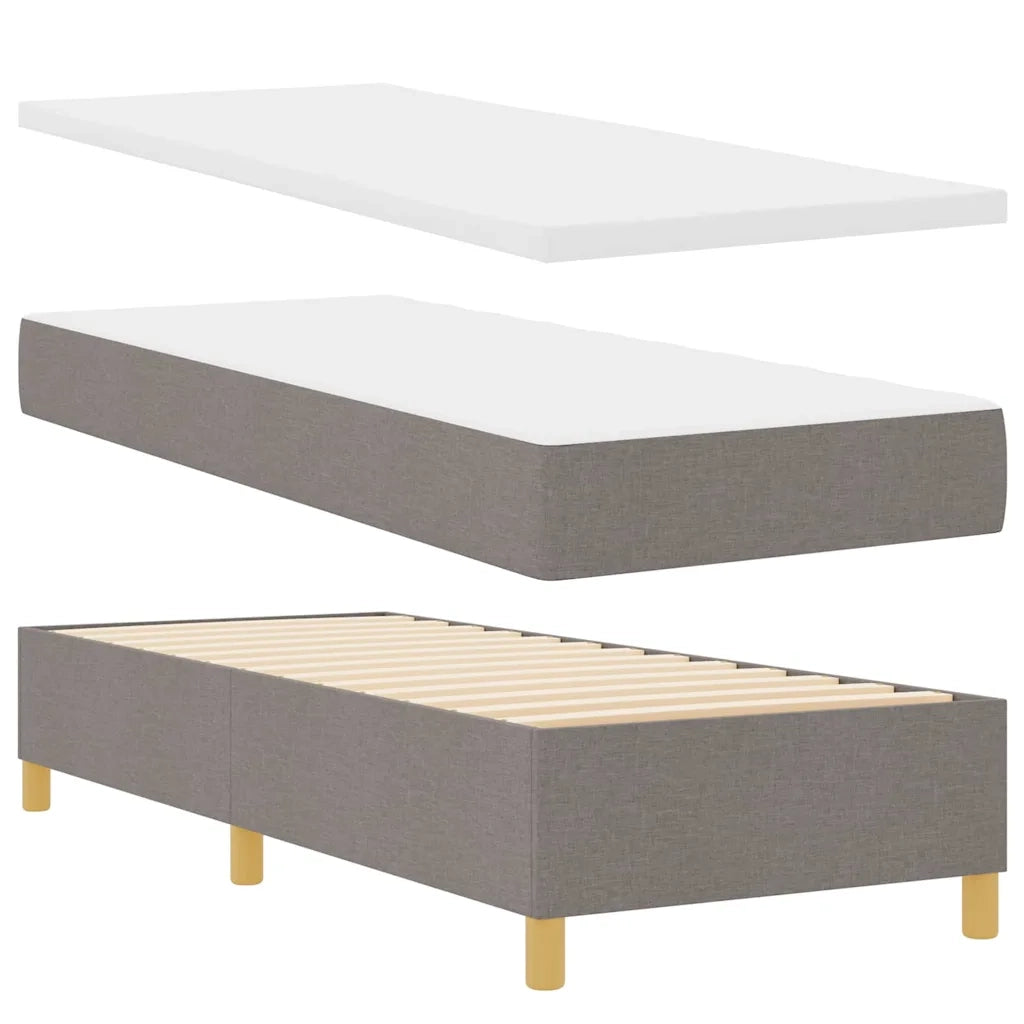 Letto a molle con testiera Talpa 200 x 80 cm Tessuto 3344335