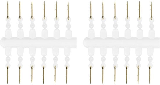 Accessori per la pesca del pesce persico - Aletta con gancio di sicurezza - Connettore in silicone - Impennaggio per pesca del pesce persico - Accessori per attrezzature per la pesca - Acciaio di carbonio - 24 pezzi