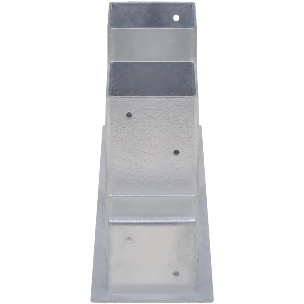 Set Supporti per Legna da Ardere 4 pz in Acciaio Argento 41925