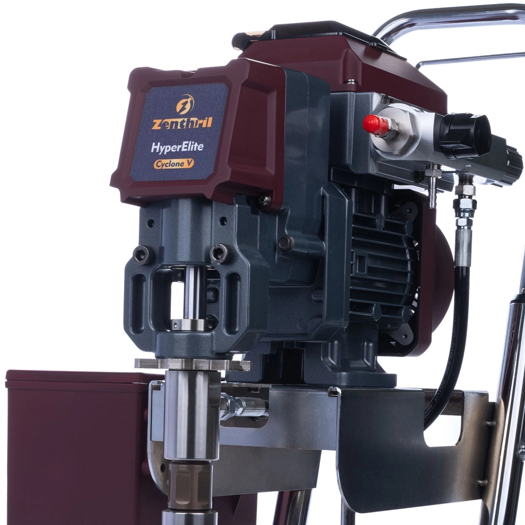 Pompa a Pistone Zenthril Cyclone V – 2500W, 25MPa, 3,5L/min | Verniciatura Professionale | Tecnologia HyperElite