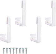 Kit di 4 Clip di Sostegno per Tende da Camper - Bevallatrice per Tende da Camper in Plastica - Supporto per Tende da Finestra - Accessori per Tende da Finestra - Hardware di Installazione per Camper.