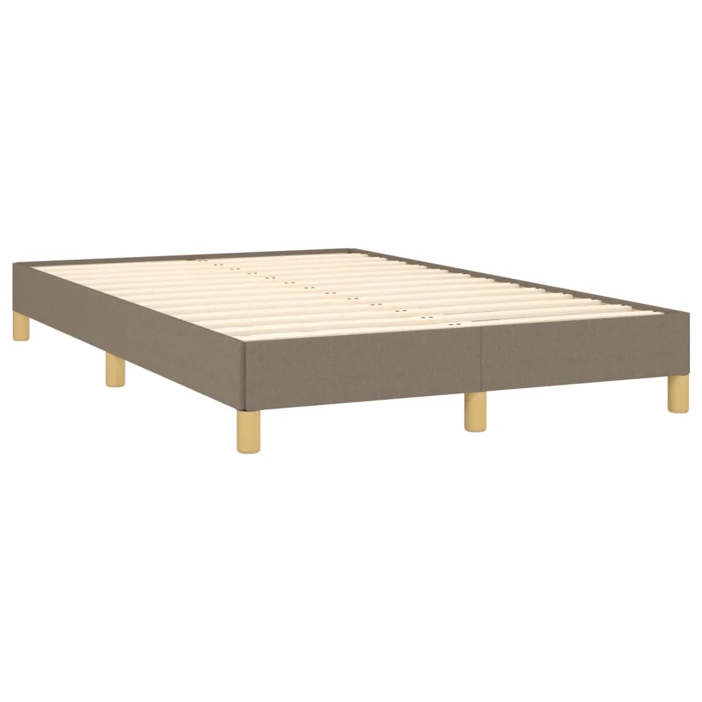 Giroletto a Molle con Materasso Tortora 120x190 cm in Tessuto 3269762