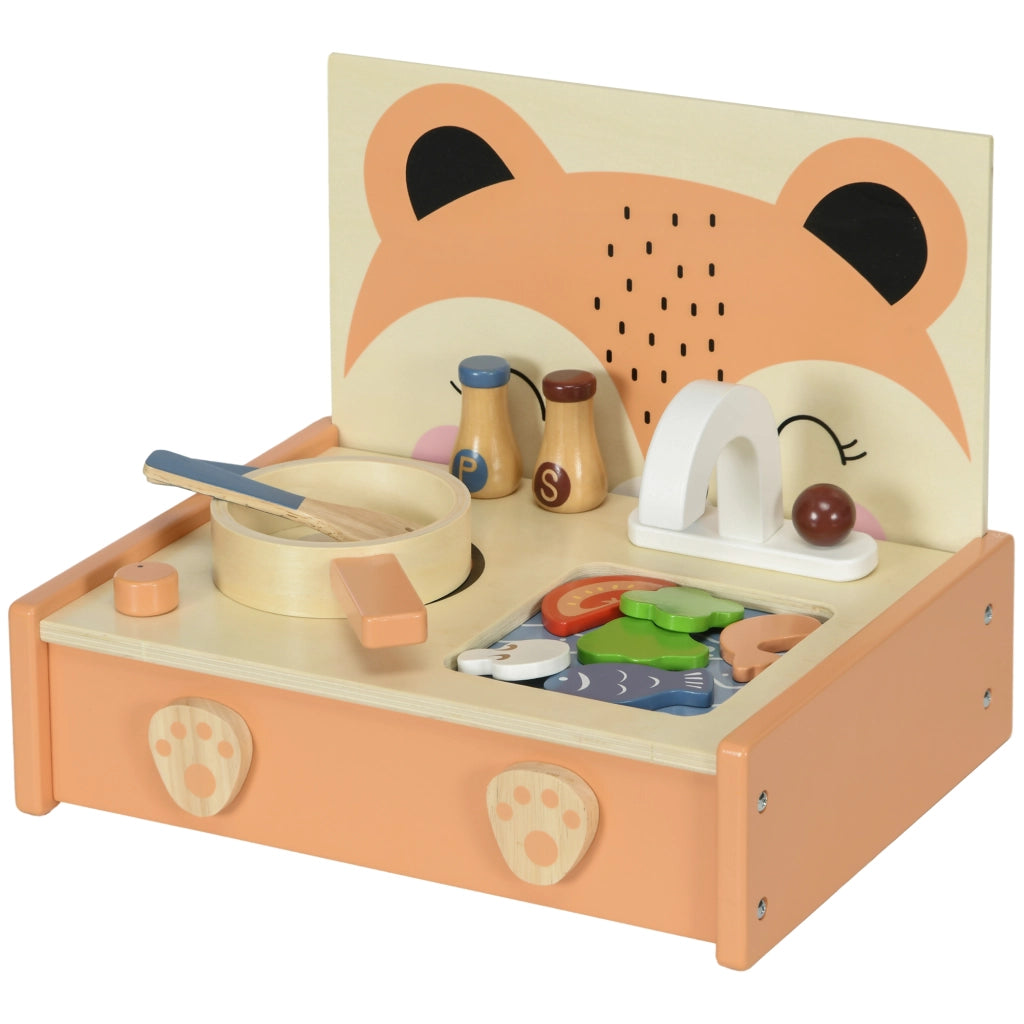 Cucina Giocattolo per Bambini ¨C Minimal ¨C Legno Multicolore