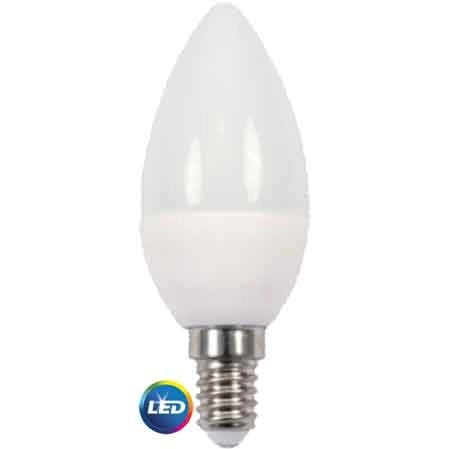 LAMPADA A LED MOD. 'OLIVA' 6W - E14 - 470Lm - 6000K