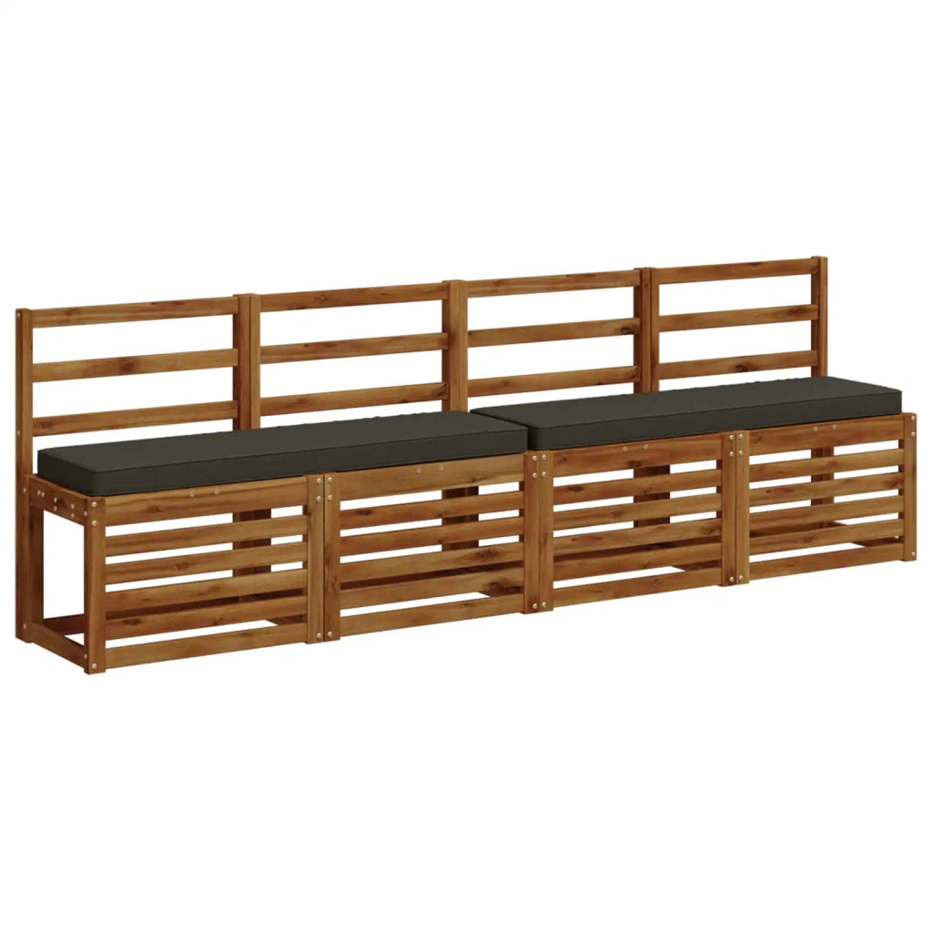 Cuscini per Panchina a 2 Pezzi VUGHT 2 pcs 100% Poliestere 950491