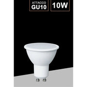 Trade Shop - Lampadina Led Gu10 10watt Faretto Spotlight 110° Luce 3000k 4000k 6500k Gu10-10w - -bianco Freddo      -