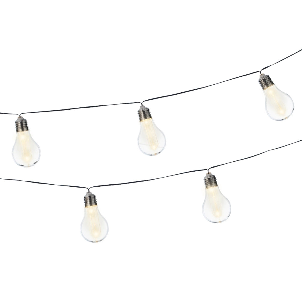 CATENA LUMINOSA SOLARE 450CM 10 LED