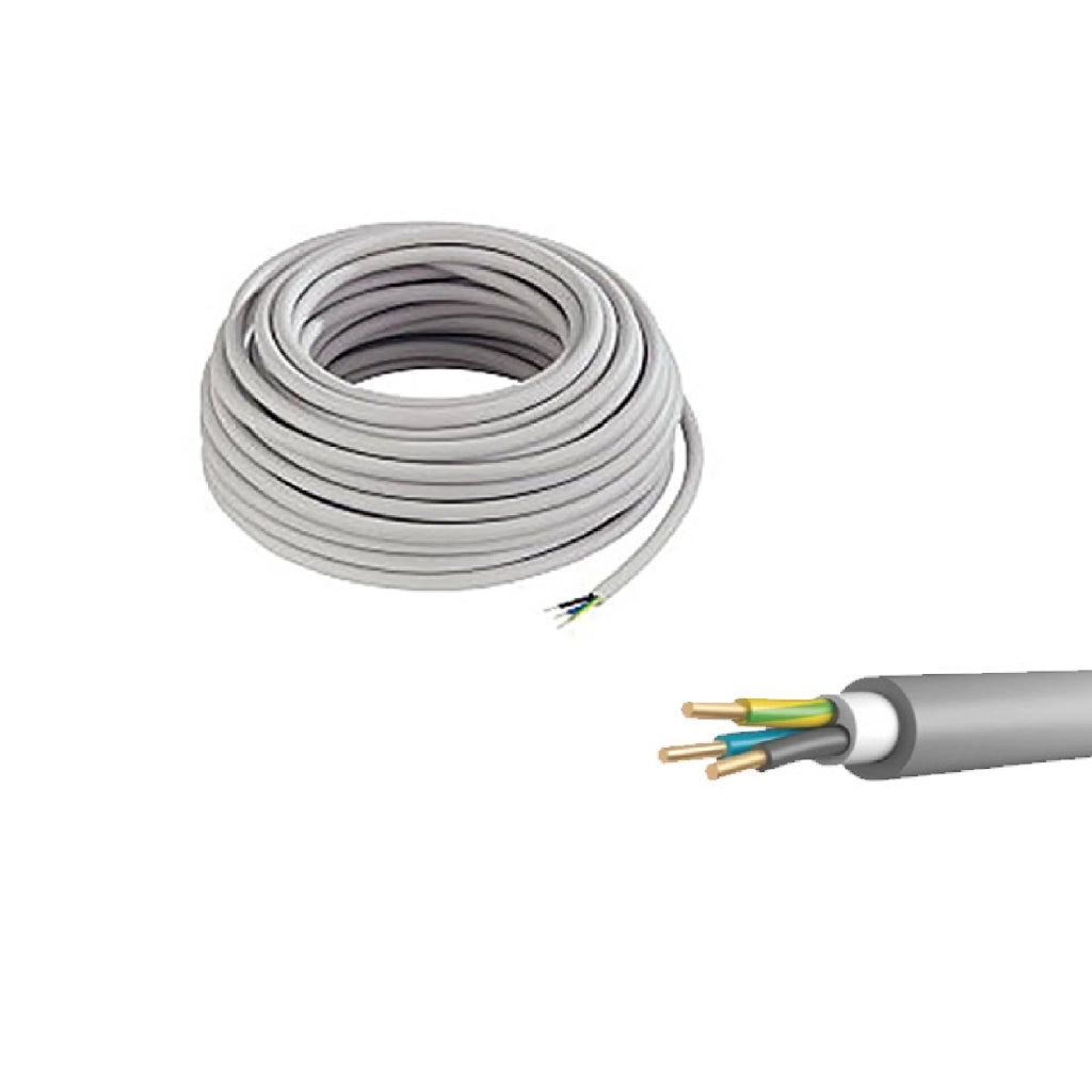 Cavo cordina Fror 450/750 v tripolare 3x1,5 +metrature filo elettrico climatizza 35