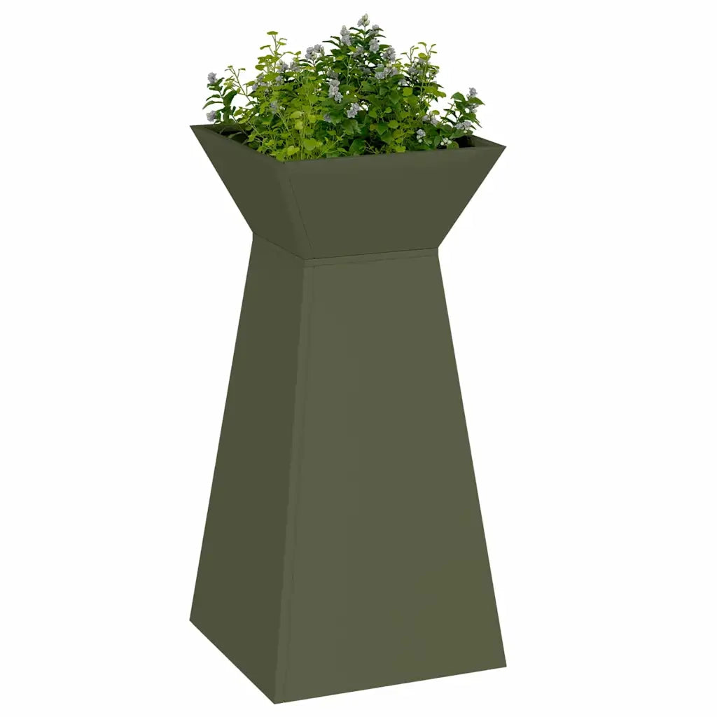 Vaso a Pilastro Oliva 35 x 35 x 73 cm 873844