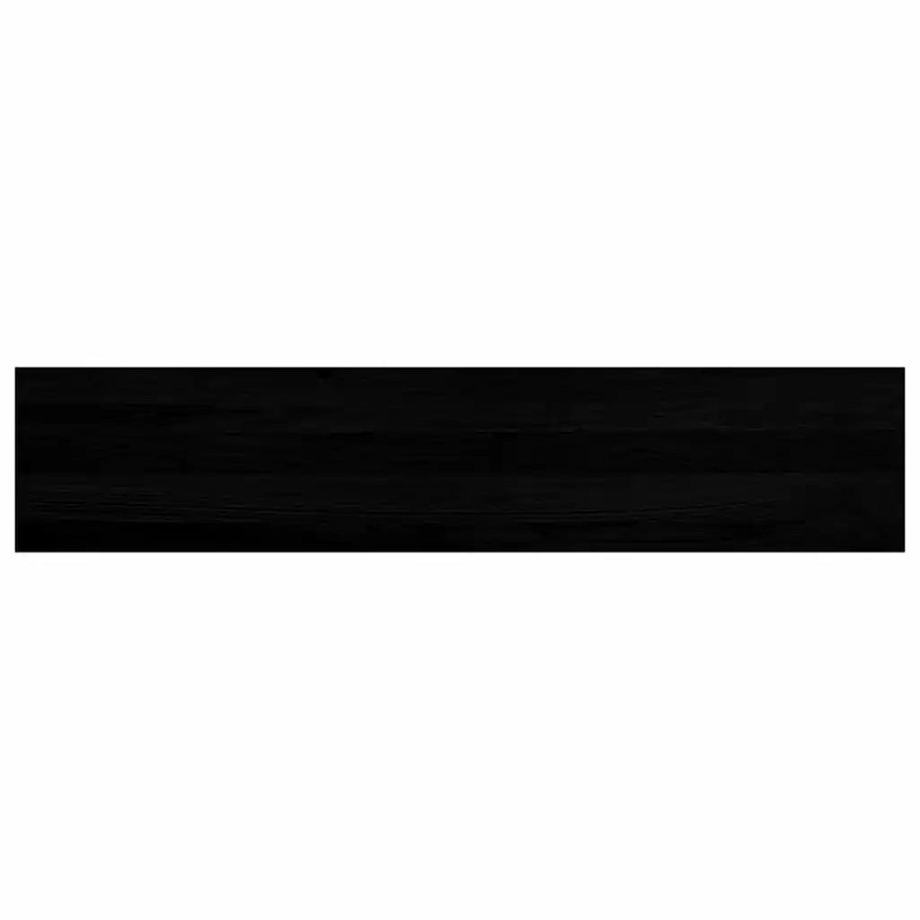 Davanzali 2 pz Marrone Scuro 120x30x2 cm Legno Massello Rovere 4009194