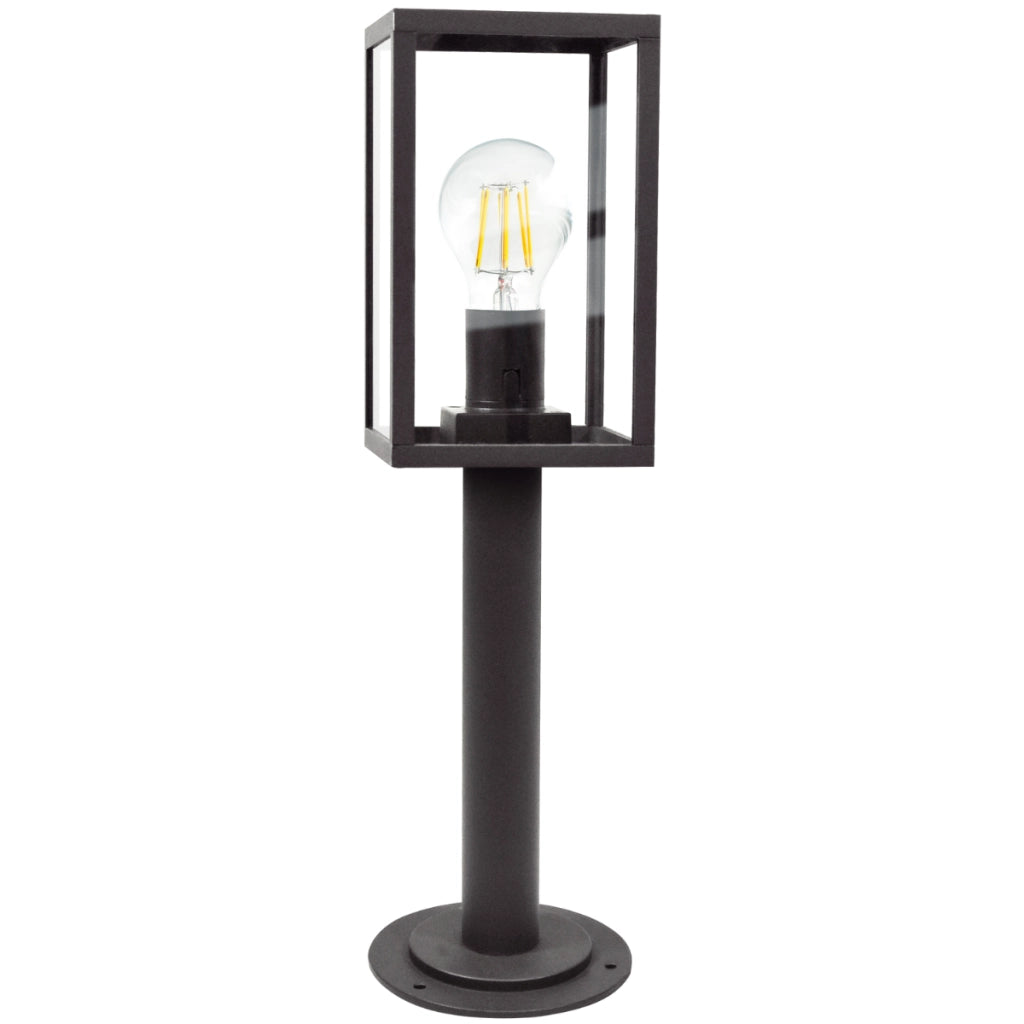 Lampada esterna a paletto 48cm grafite E27 MALMO Polux