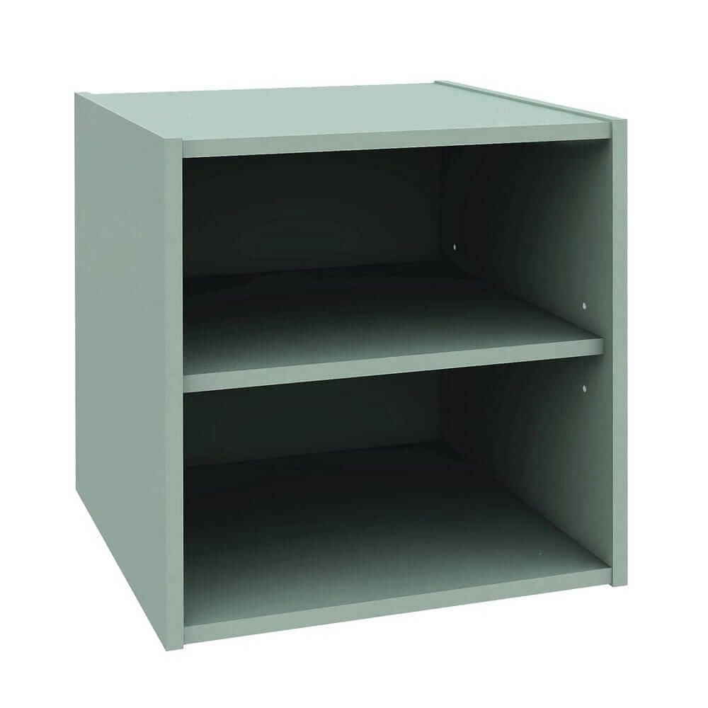 Cubo modulare con anta in legno composito per libreria - MATRIX PRO