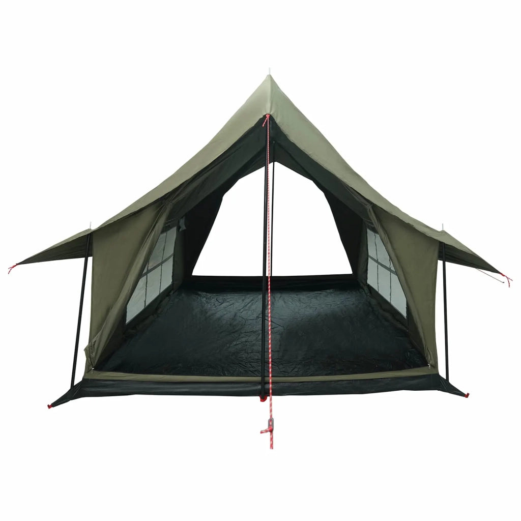 Tenda Capanna Verde militare 340 x 246 x 210 cm Policotone
