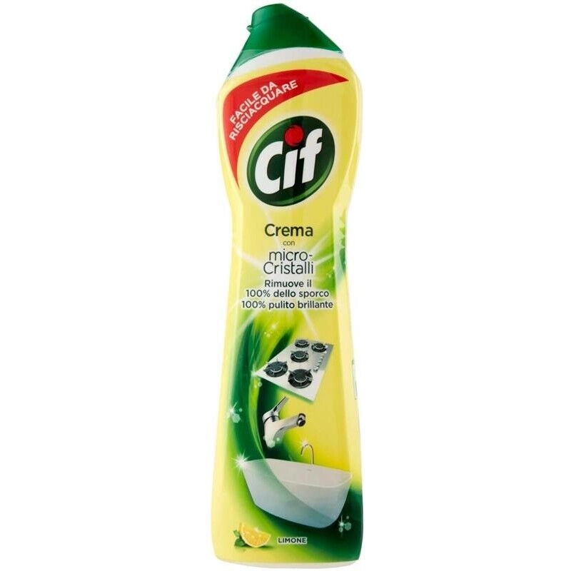 SET 8 CONFEZIONI DI CIF CREMA DA 500 ML LIMONE