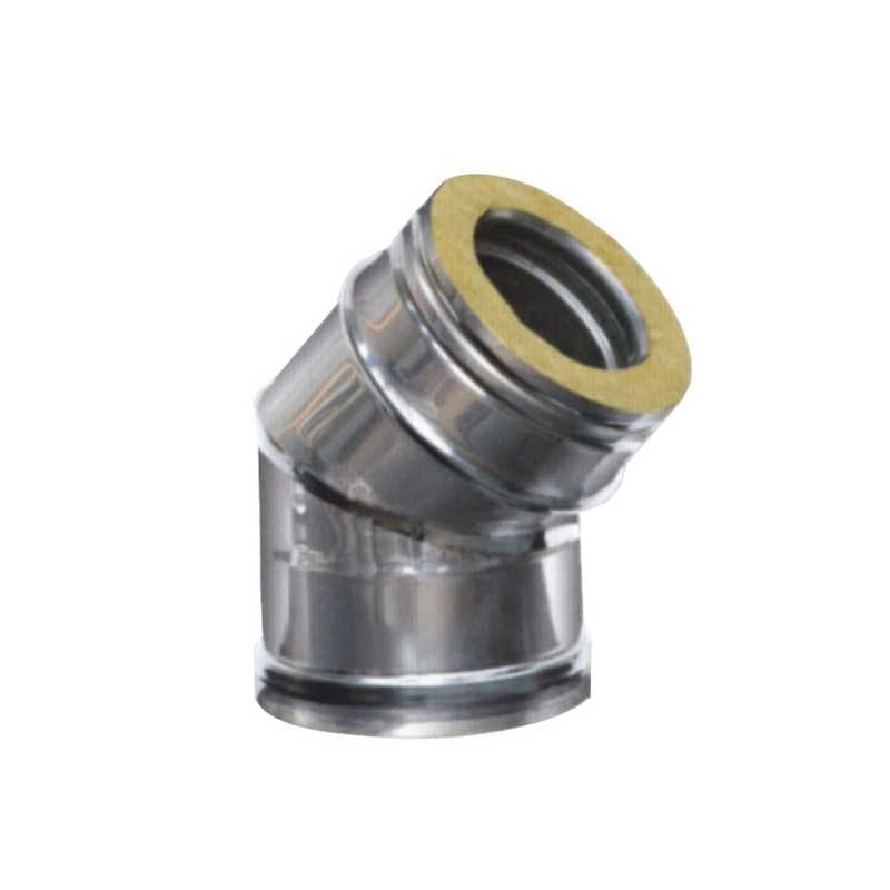 Gomito Inox Settori 45° 15/20 Dp Maral
