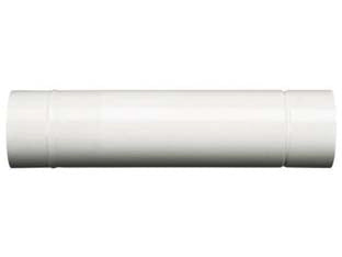 TUBO PORCELLANATO PER STUFE A LEGNA BIANCO ALA SMALTO CLASSIC  ø mm.130x250h.    ALA