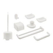 SET BAGNO 8 PEZZI SERIE IMMA MODELLO NEW- Bianco- DH- pezzi 1