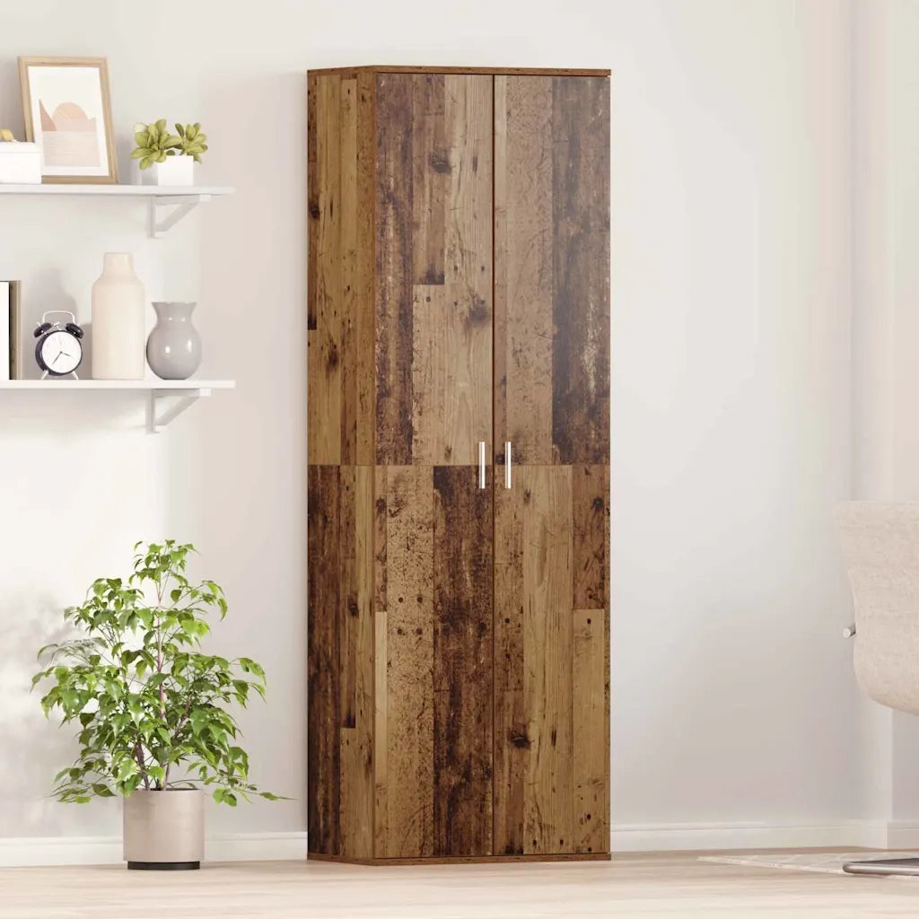 Alto mobile Legno vecchio 60 x 35 x 180 cm Legno multistrato