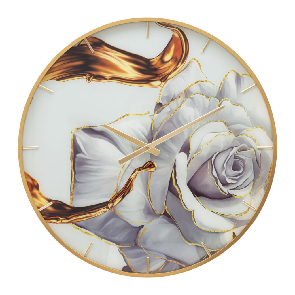 Orologio da Parete VKH294, Multicolore, MDF, 5x5x60 cm