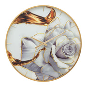 Orologio da Parete VKH294, Multicolore, MDF, 5x5x60 cm
