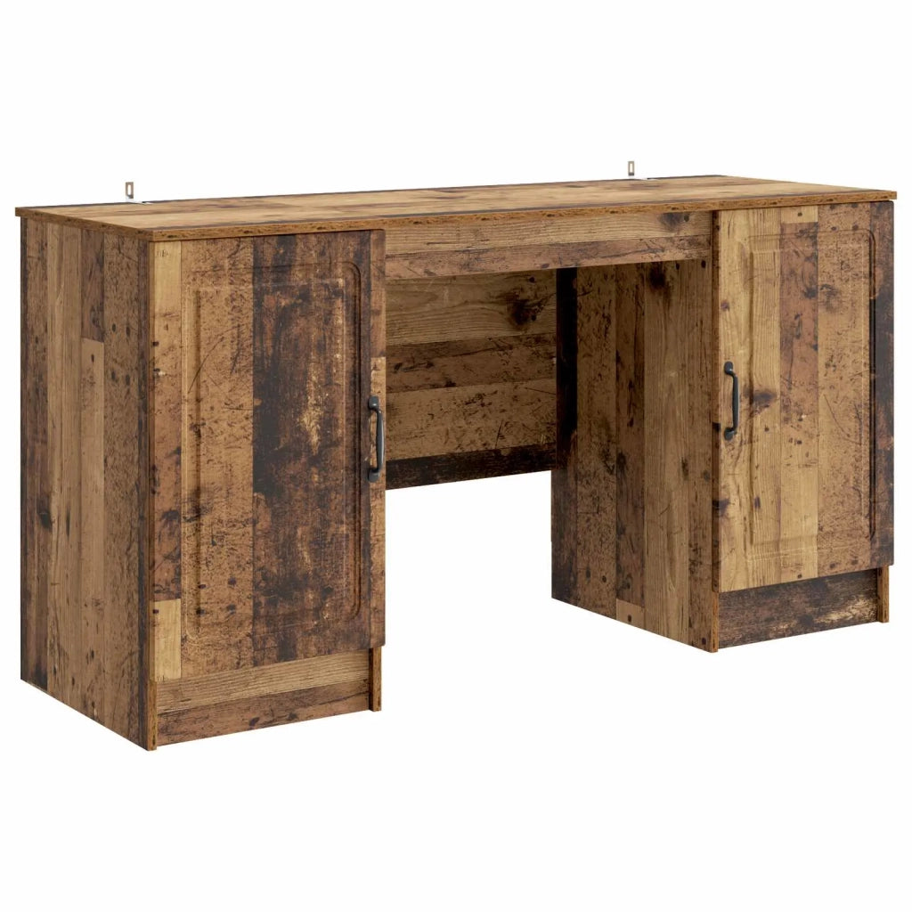 Scrivania | Tavolo da Ufficio Legno antico 142,5 x 50 x 75 cm Legno ingegnerizzato