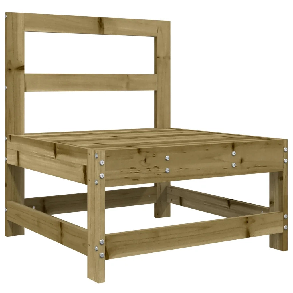 Set Divani da Giardino 6 pz | Set Salotto da Giardino in Legno Impregnato di Pino