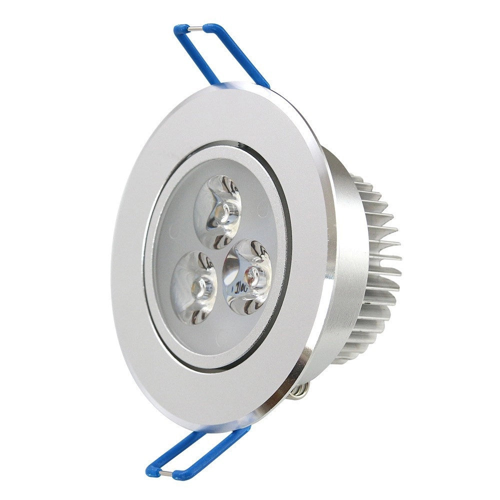 Trade Shop - Faretto Faro A Led 3w 5w 7w 9w 12w 15w 18w A Incasso Con Molla Luce Calda Fredda - -bianco Freddo-3 Watt