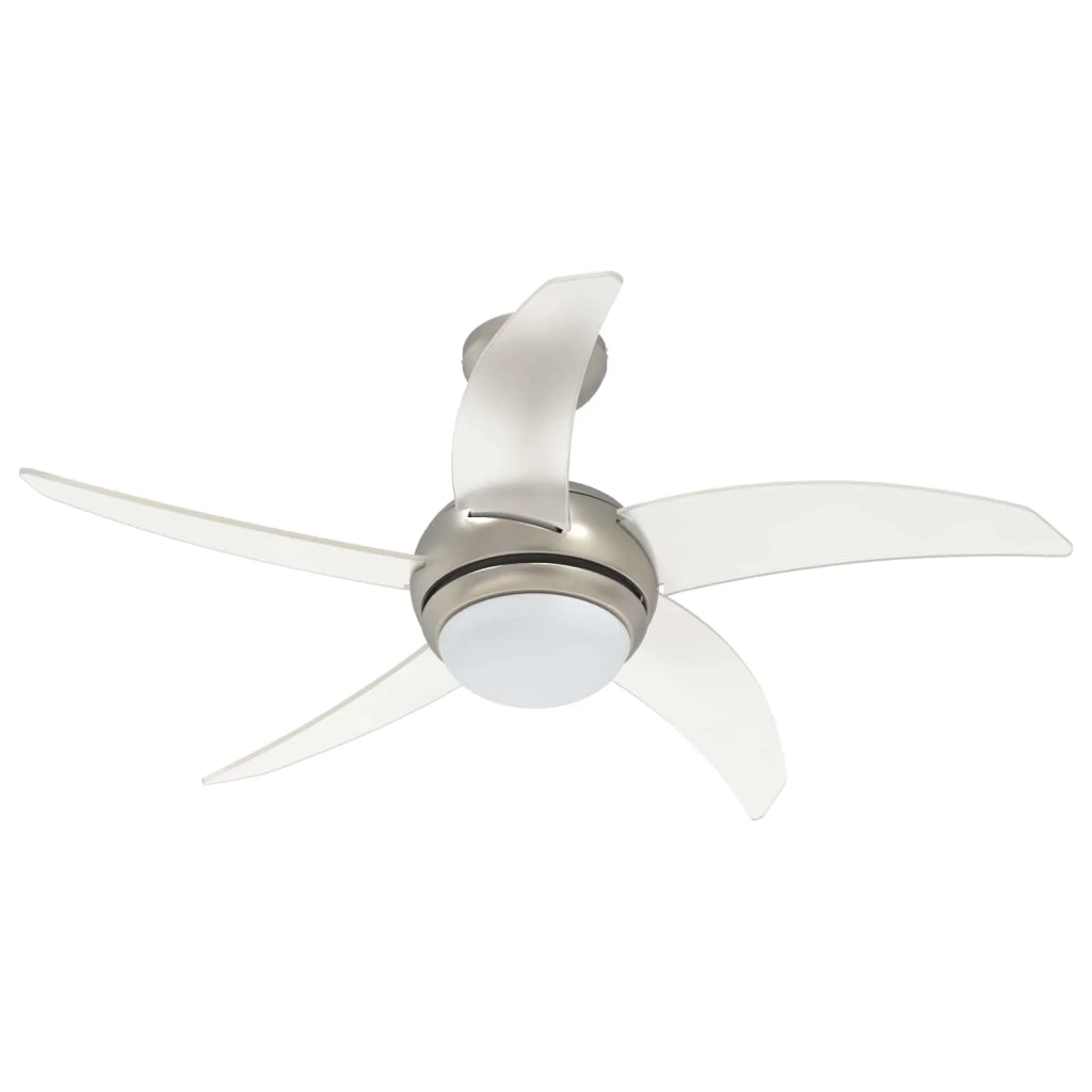 Ventilatore da soffitto con luce e telecomando Ø 110 cm 42035651